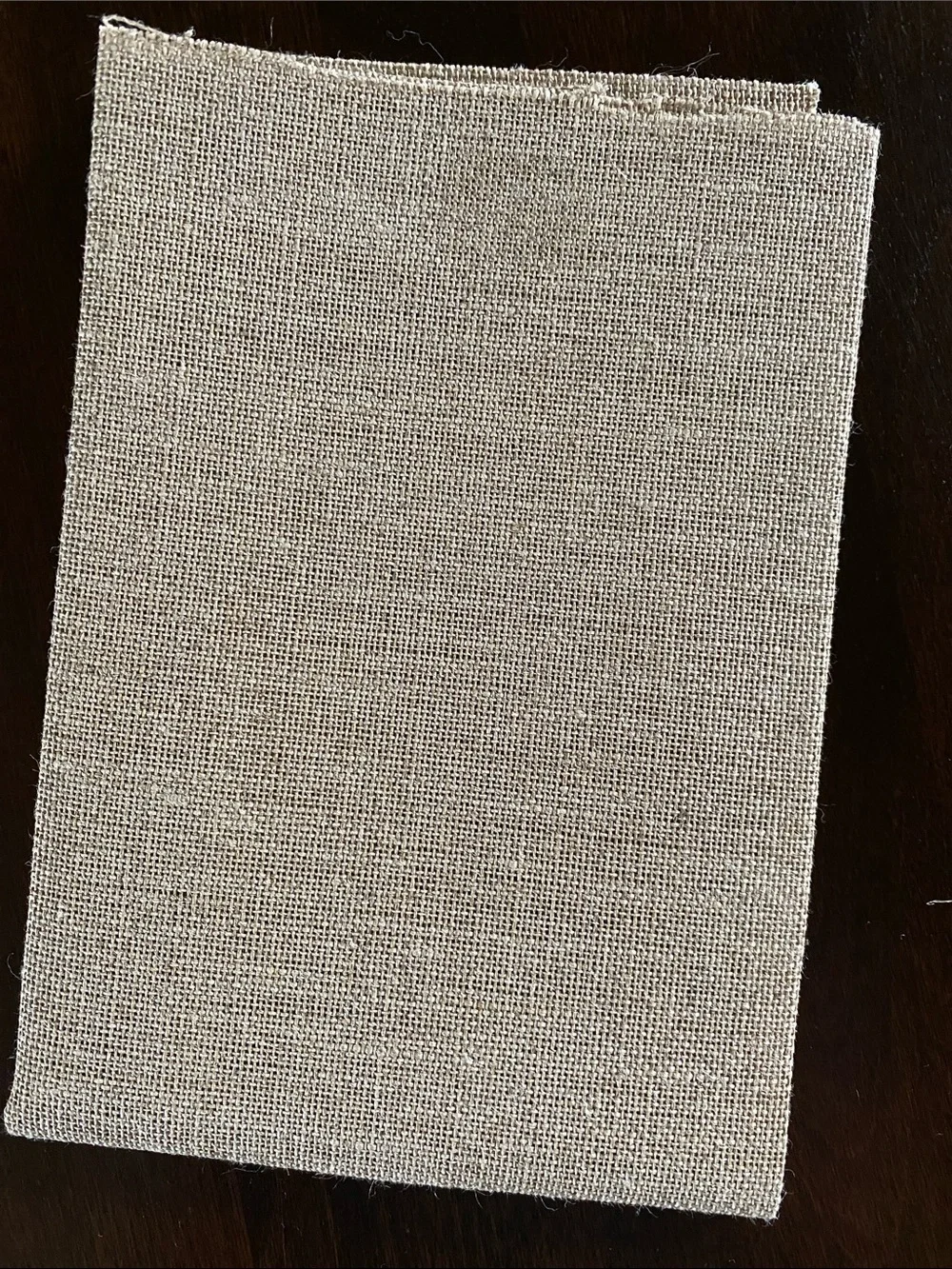 27 Count Raw Linen Fabric